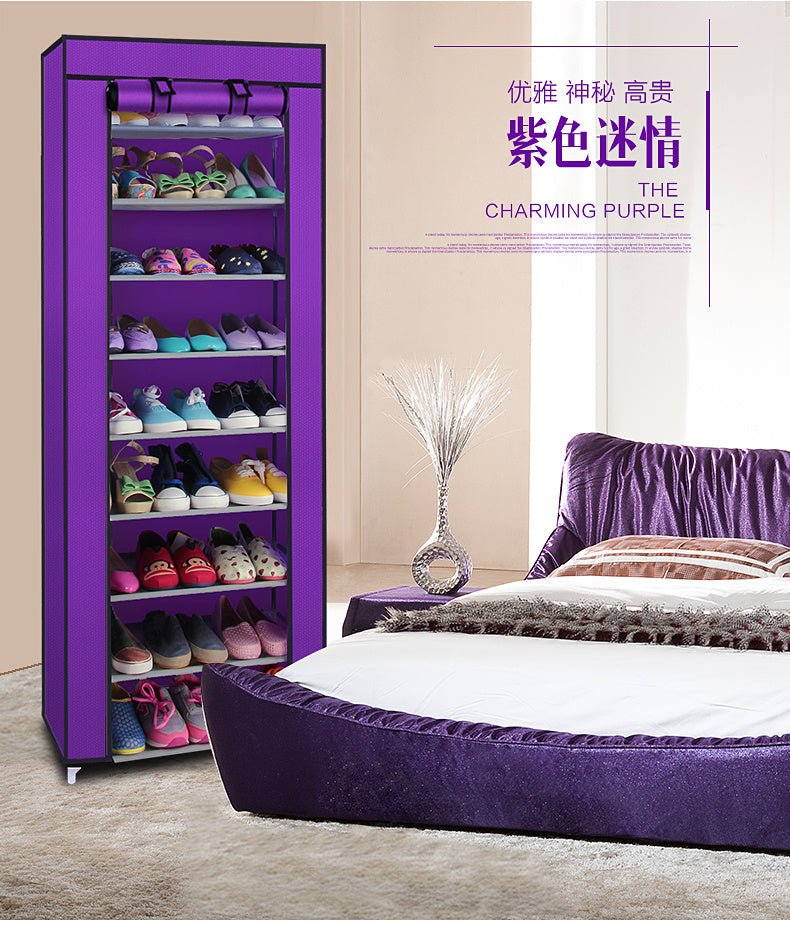 10 Layer 9 Grid Shoe Storage Closet - Walter - Mall