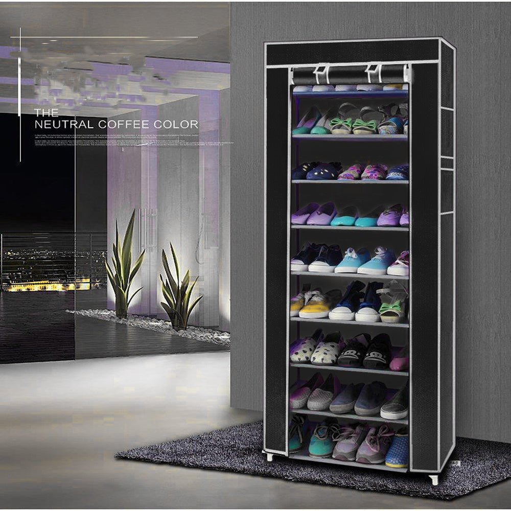 10 Layer 9 Grid Shoe Storage Closet - Walter - Mall