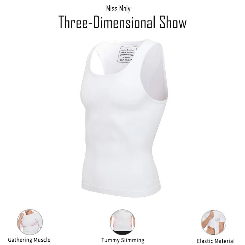 Belly Control Shapewear Underwear Vest - Walter - Mall