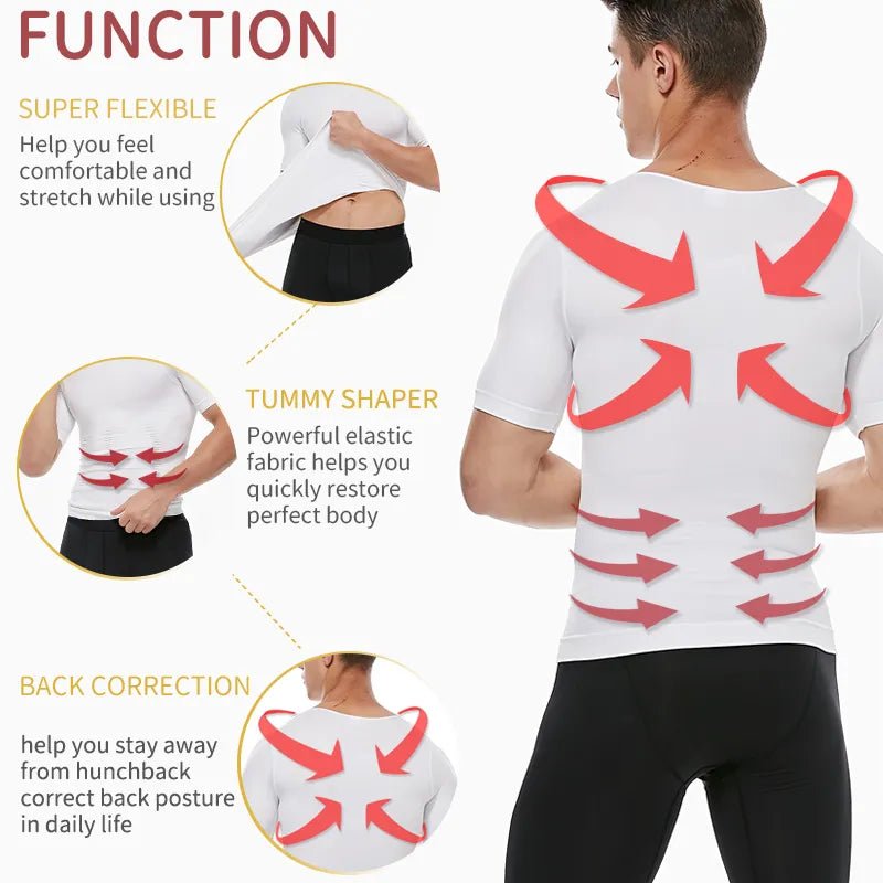 Belly Control Shapewear Underwear Vest - Walter - Mall