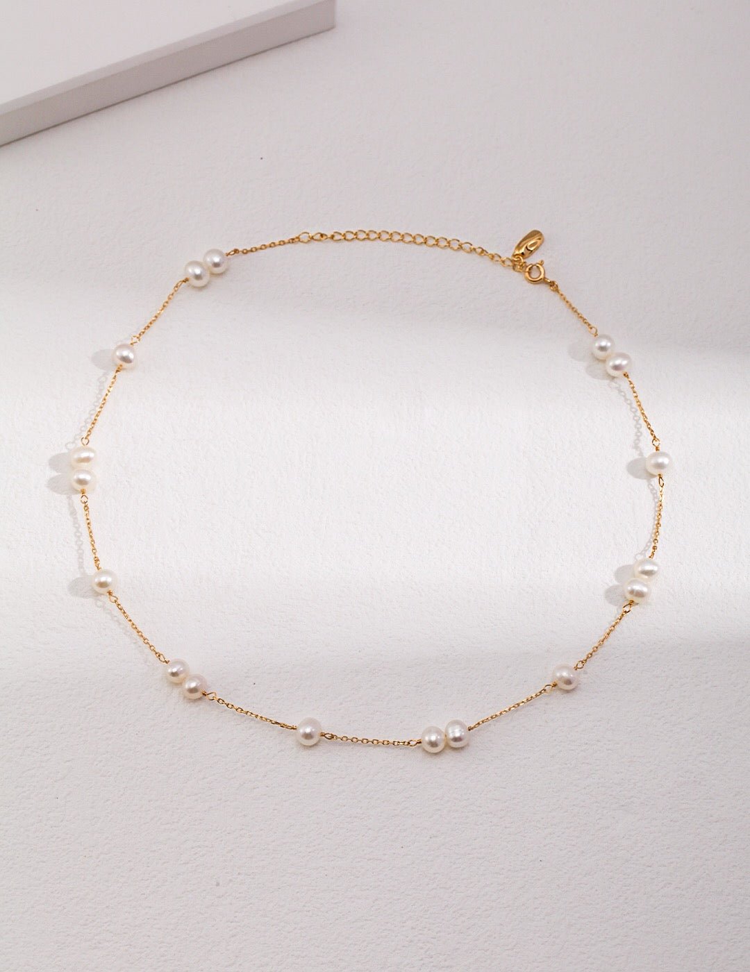 Dainty Freshwater Pearl Choker Necklace - Walter - Mall