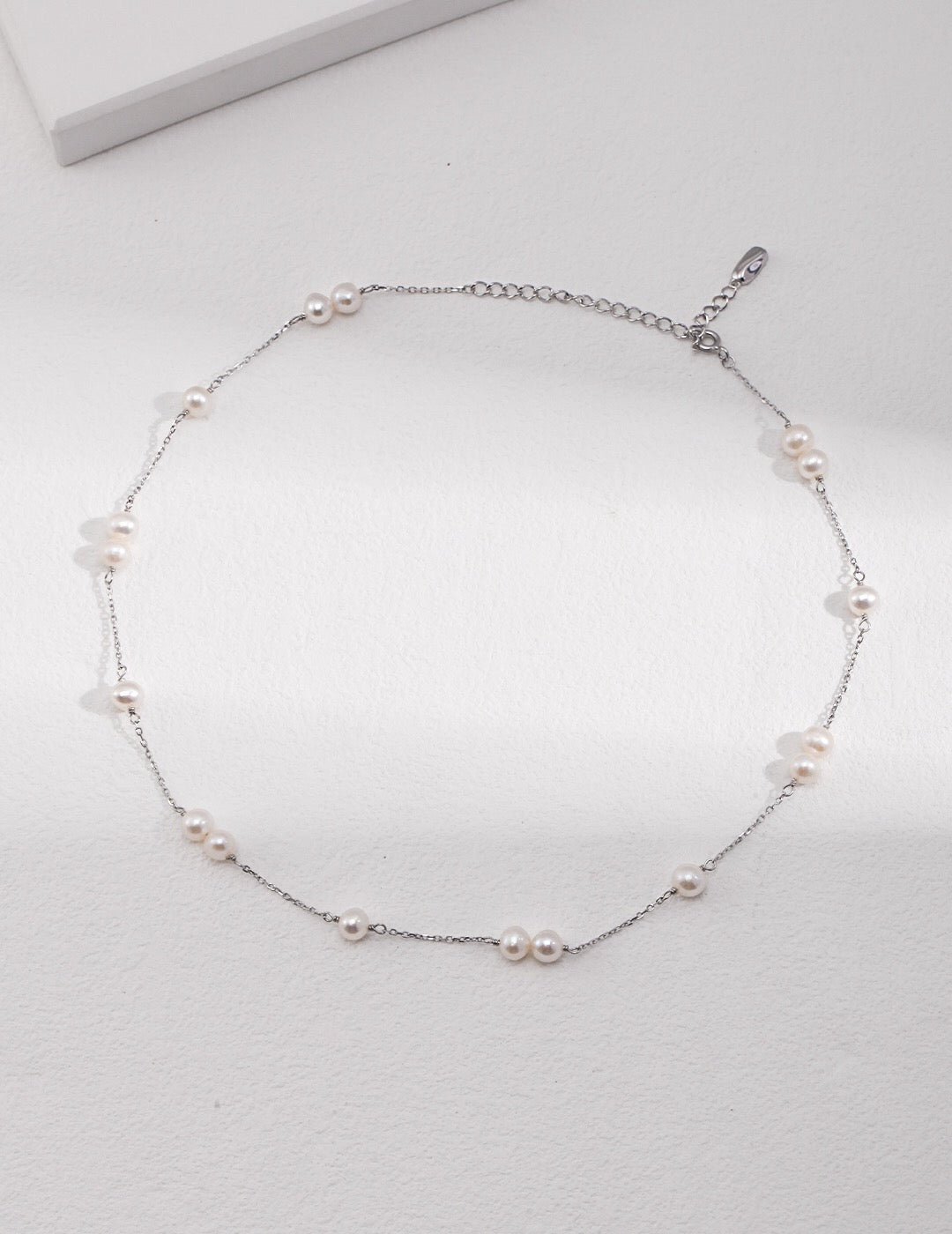Dainty Freshwater Pearl Choker Necklace - Walter - Mall