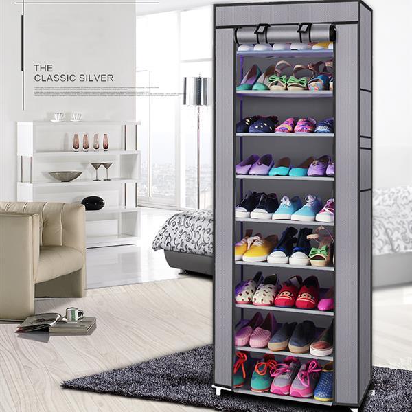 10 Layer 9 Grid Shoe Storage Closet