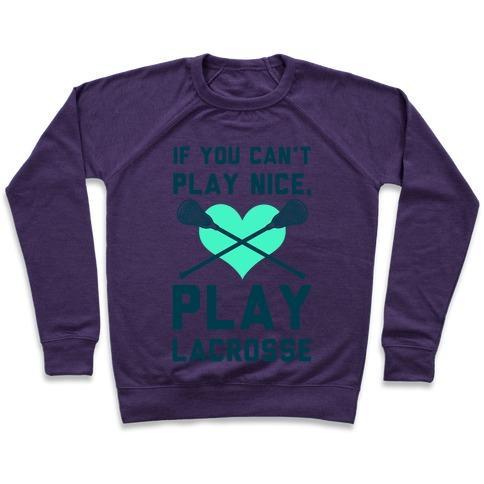 Nice Play Lacrosse Crewneck Sweatshirt