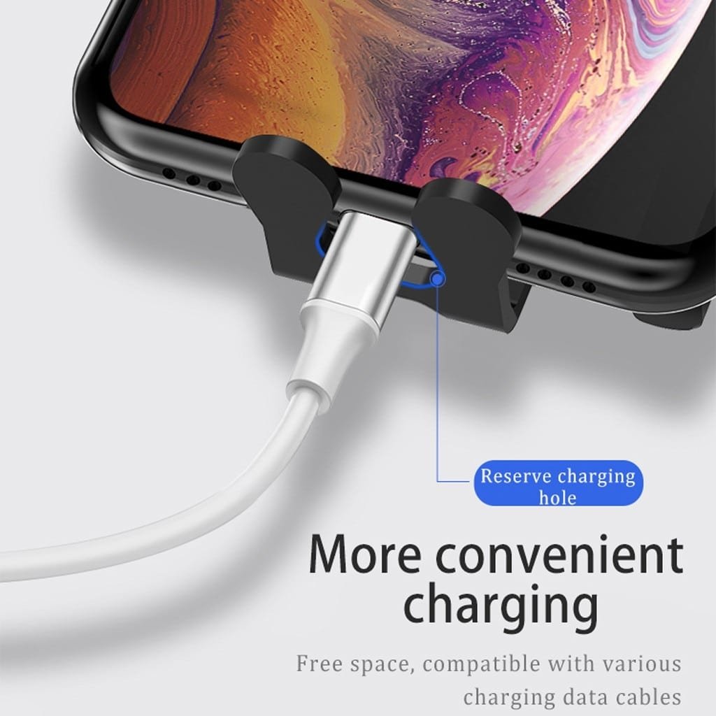 Automatic Clamping Car Fast Charger, 10W Wireless Triangle Mount