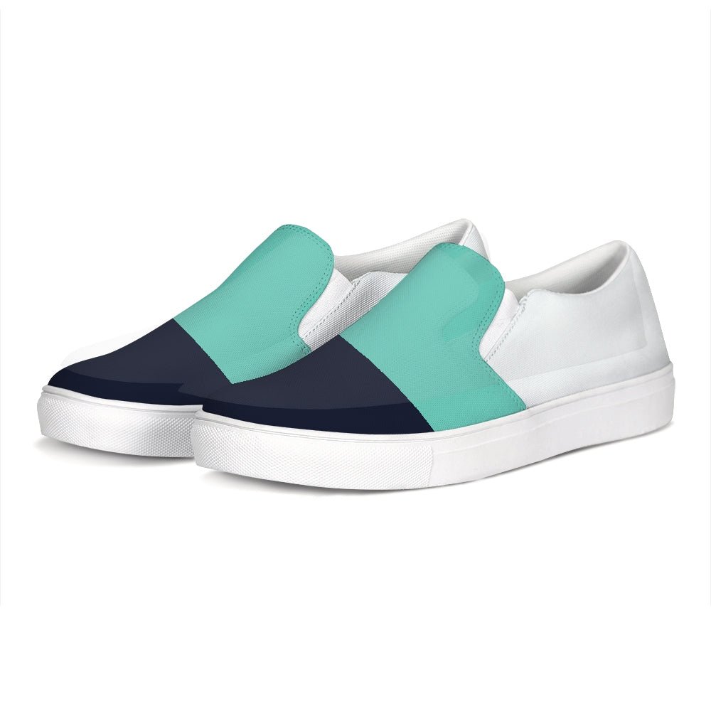 Men's Color Block Canvas Slip - On Casual Shoe - Walter - Mall