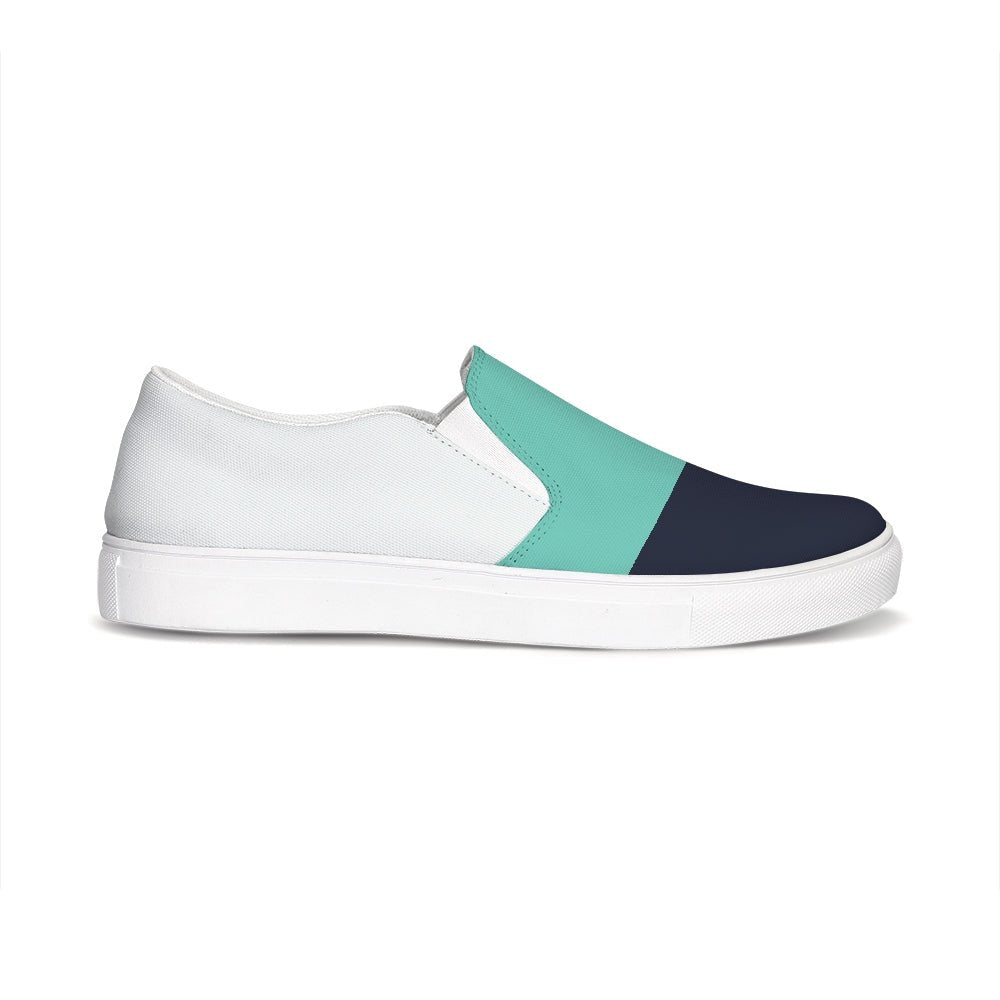 Men's Color Block Canvas Slip - On Casual Shoe - Walter - Mall