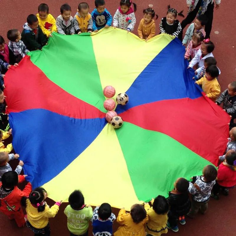 Rainbow Umbrella Parachute Toy, unisex - Walter - Mall