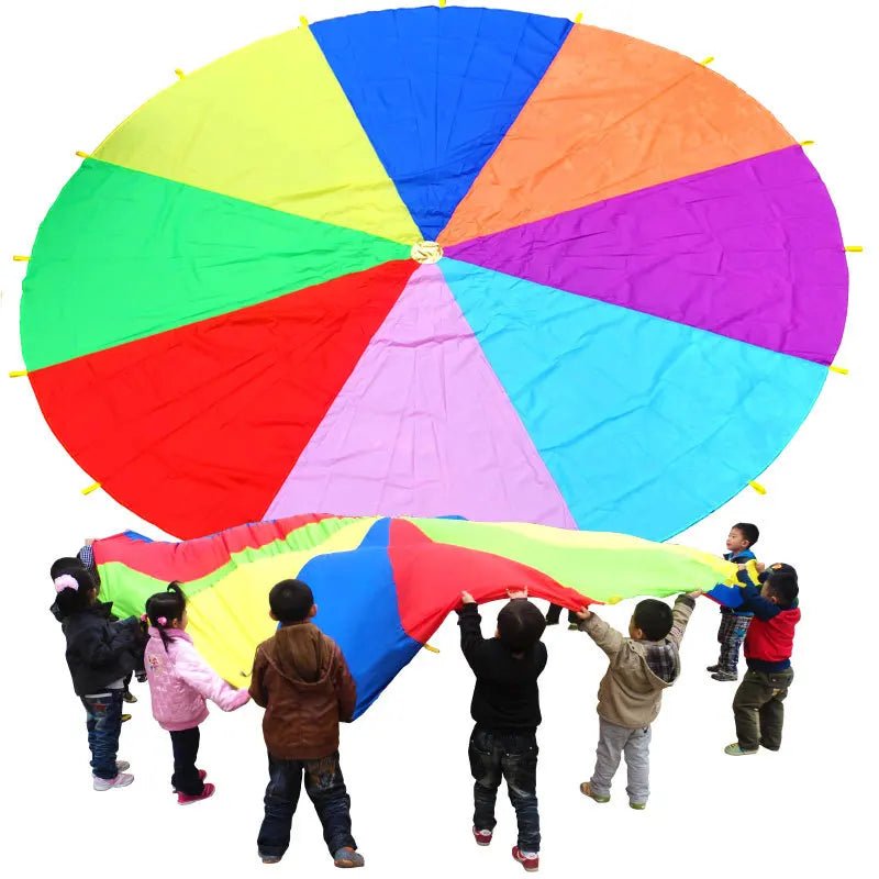 Rainbow Umbrella Parachute Toy, unisex - Walter - Mall