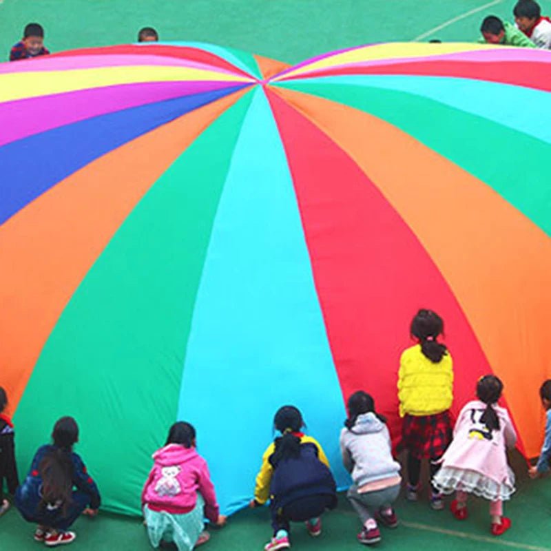 Rainbow Umbrella Parachute Toy, unisex - Walter - Mall