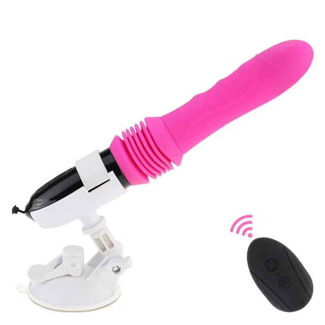 Automatic Suction Plug Remote Control Vibrator Device