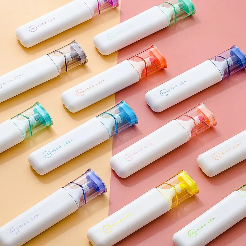 Large Capacity Soft Tip Highlighter Pen, 7260