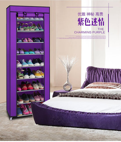 10 Layer 9 Grid Shoe Storage Closet - Walter - Mall