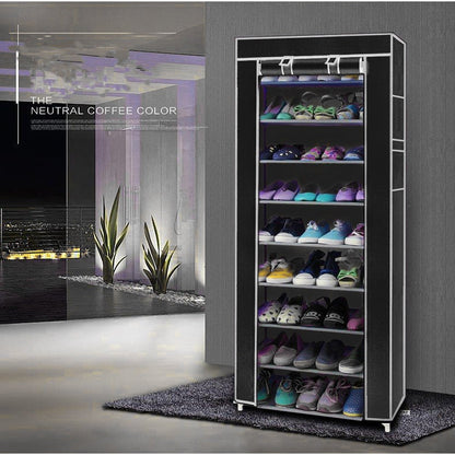 10 Layer 9 Grid Shoe Storage Closet - Walter - Mall