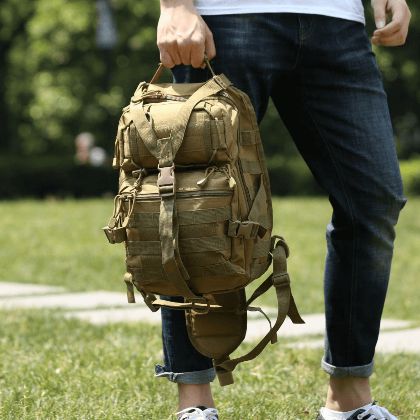 Tactical  Medium Sling Range Bag, Bagpack,