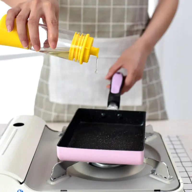 Square Non-Stick Smokeless Frying Pan