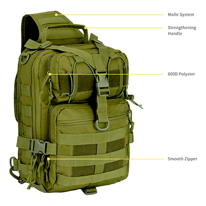 Tactical  Medium Sling Range Bag, Bagpack,