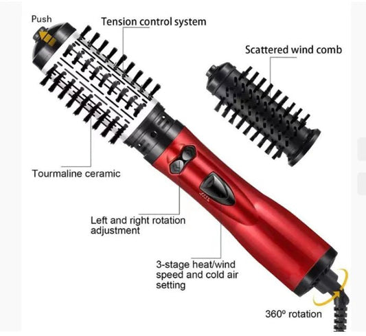 3 - in - 1 Rotating Hot Air Styler and Dryer - Walter - Mall