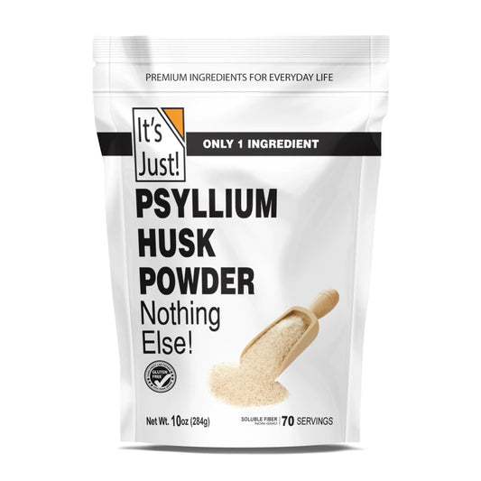 Psyllium Husk Powder Easy Mixing Dietary Fiber Cleanse Your Digestive System 10oz (Pack of 1))