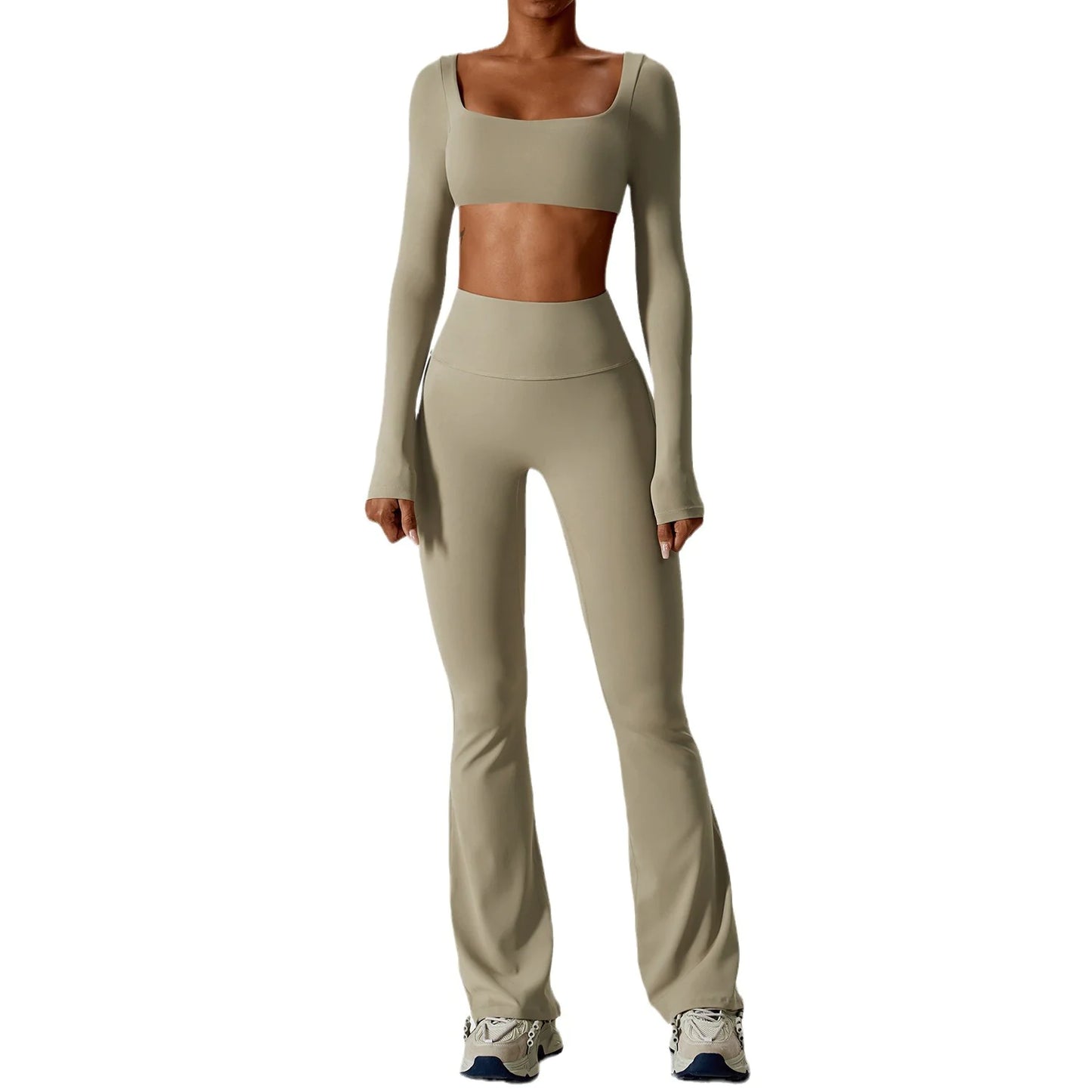 Nude Feel Yoga-Set für Damen