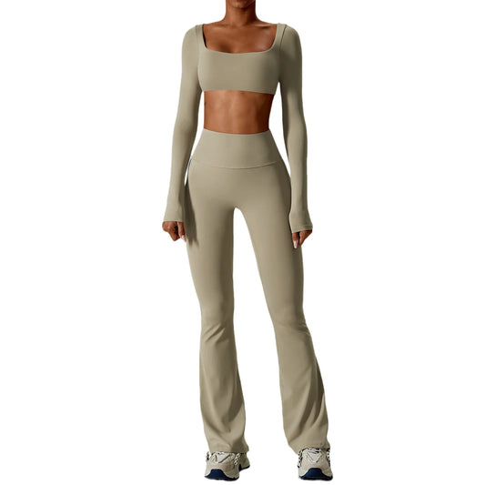 Nude Feel Yoga-Set für Damen
