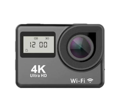4K Dual-Screen Action Camera with WiFi Functionality