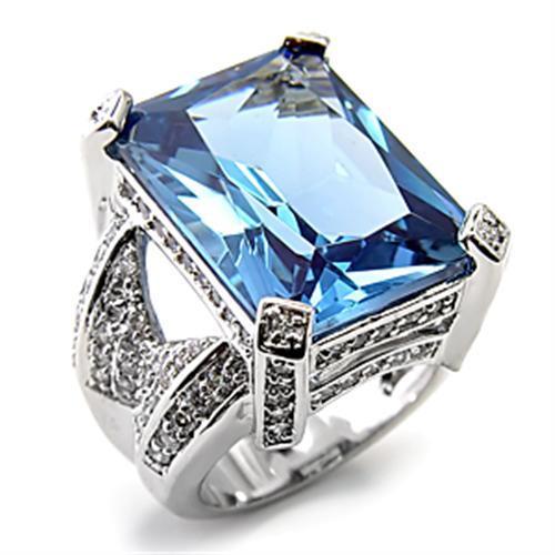 Rhodium 925 sterling Silver Ring
