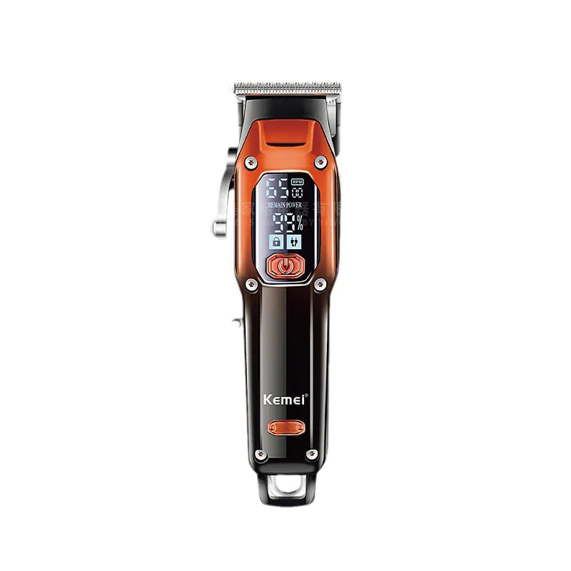 Kemei KM-658 LCD USB-Haarschneider für Friseure