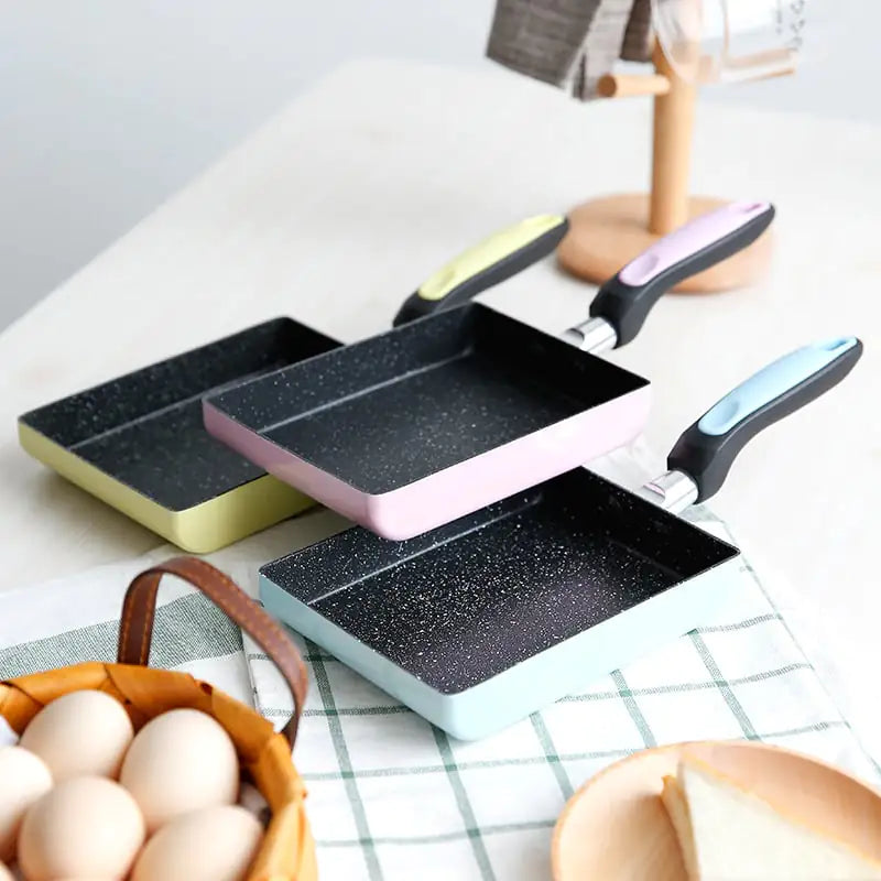 Square Non-Stick Smokeless Frying Pan