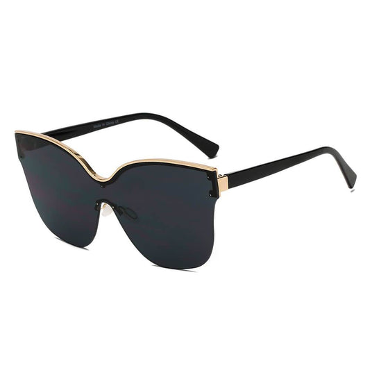 Women Cat Eye Oversize Sunglasses
