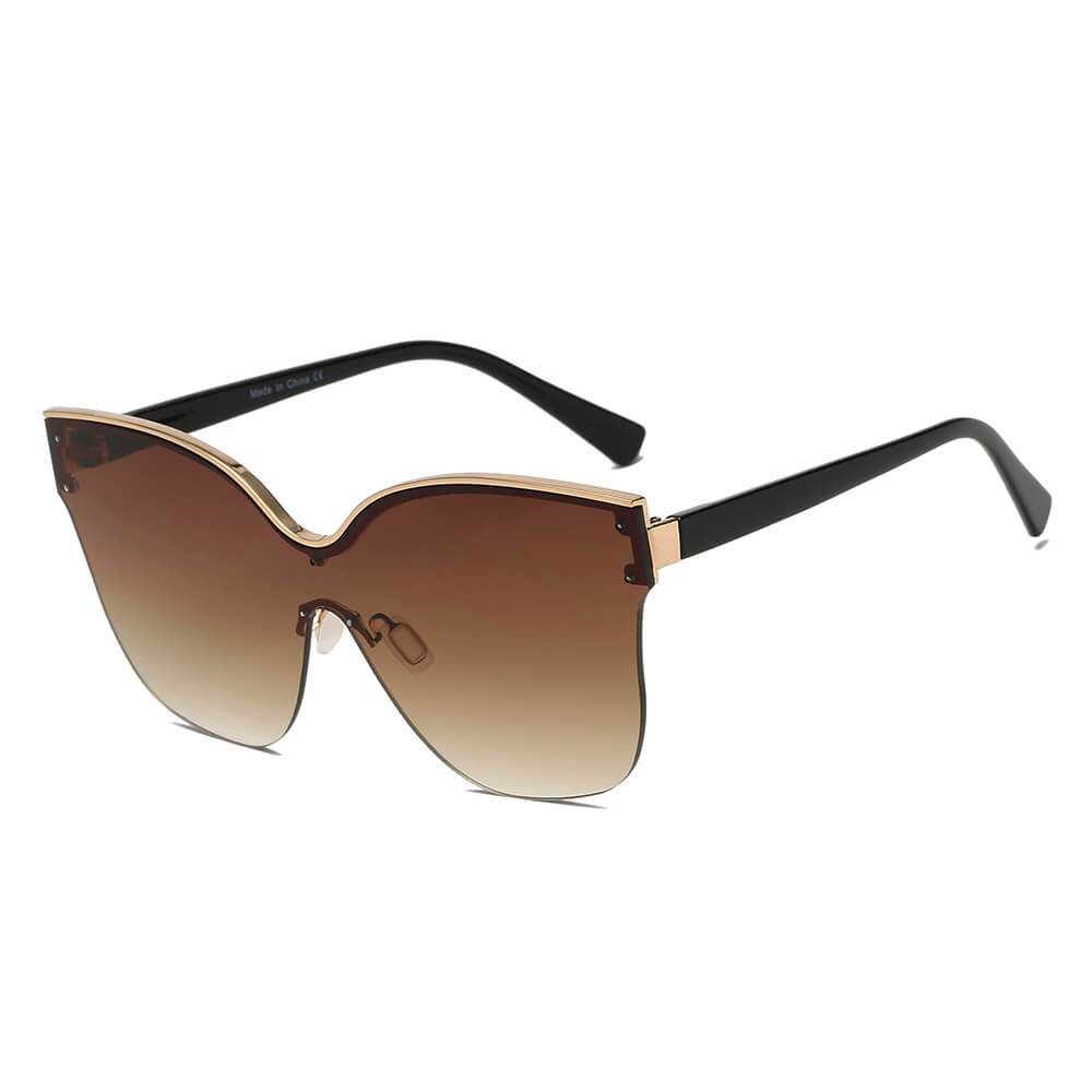 Women Cat Eye Oversize Sunglasses