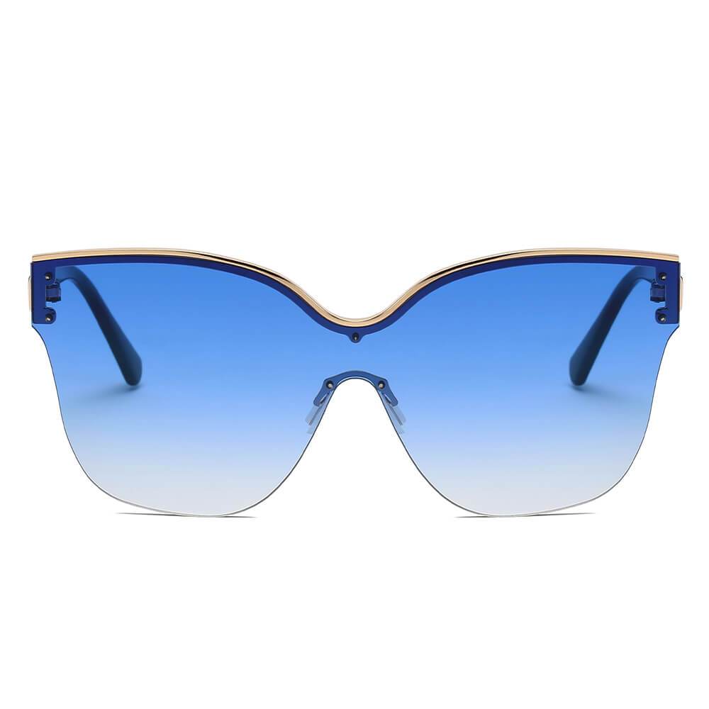 Women Cat Eye Oversize Sunglasses