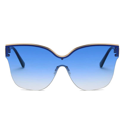 Women Cat Eye Oversize Sunglasses