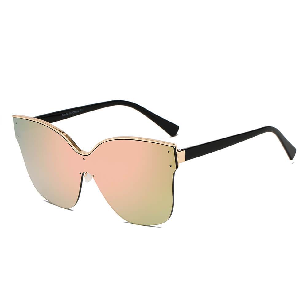 Women Cat Eye Oversize Sunglasses