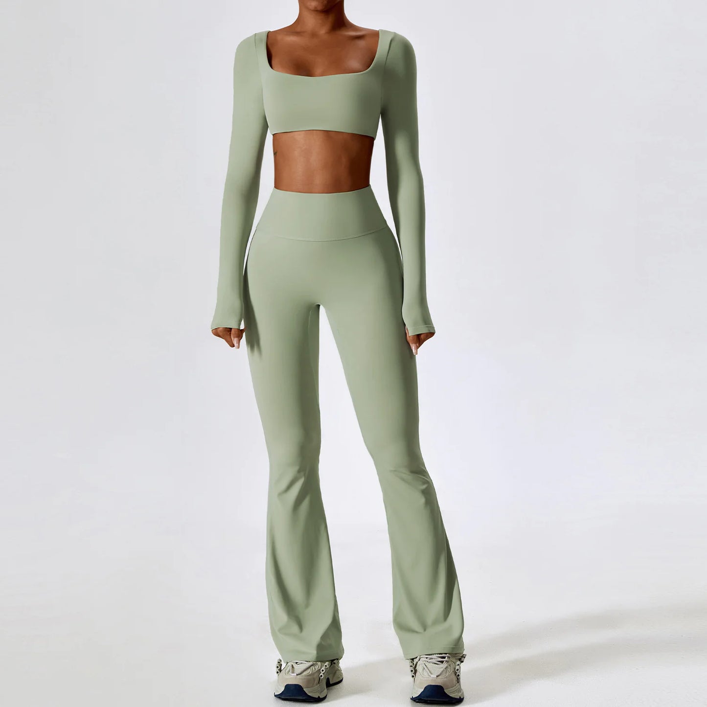 Nude Feel Yoga-Set für Damen