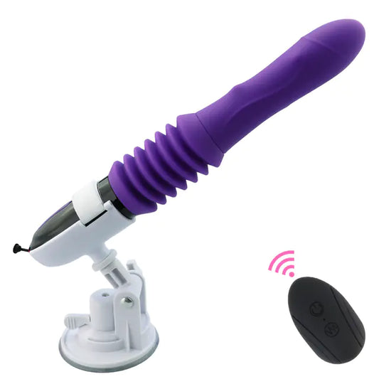 Automatic Suction Plug Remote Control Vibrator Device
