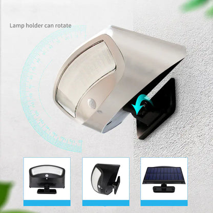 Solar Outdoor Motion Sensor Wall Light with 36 LEDs