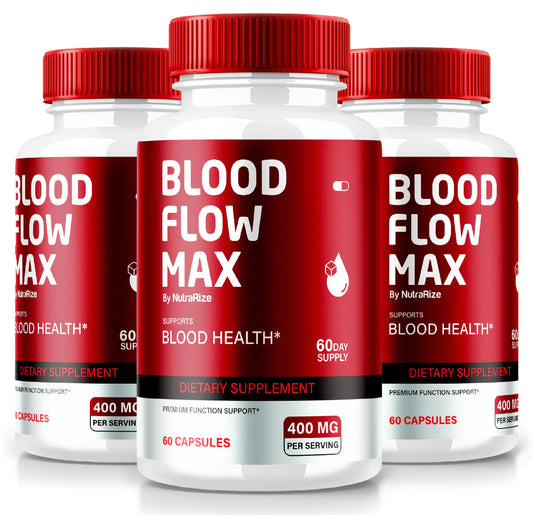 (3 Pack) Blood Flow Max Capsules Blood Flow Max Advanced Blood Support Formula Maximum Strength Supplement for Healthy Blood Circulation All Natural Pills for Overall Health Reviews (180 Capsules)