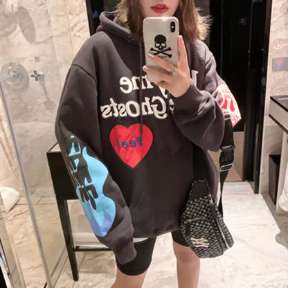 Pullover Baggy Kapuzenpullover