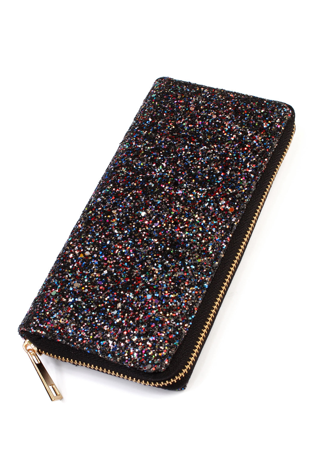 Glitter Zipper Wallet