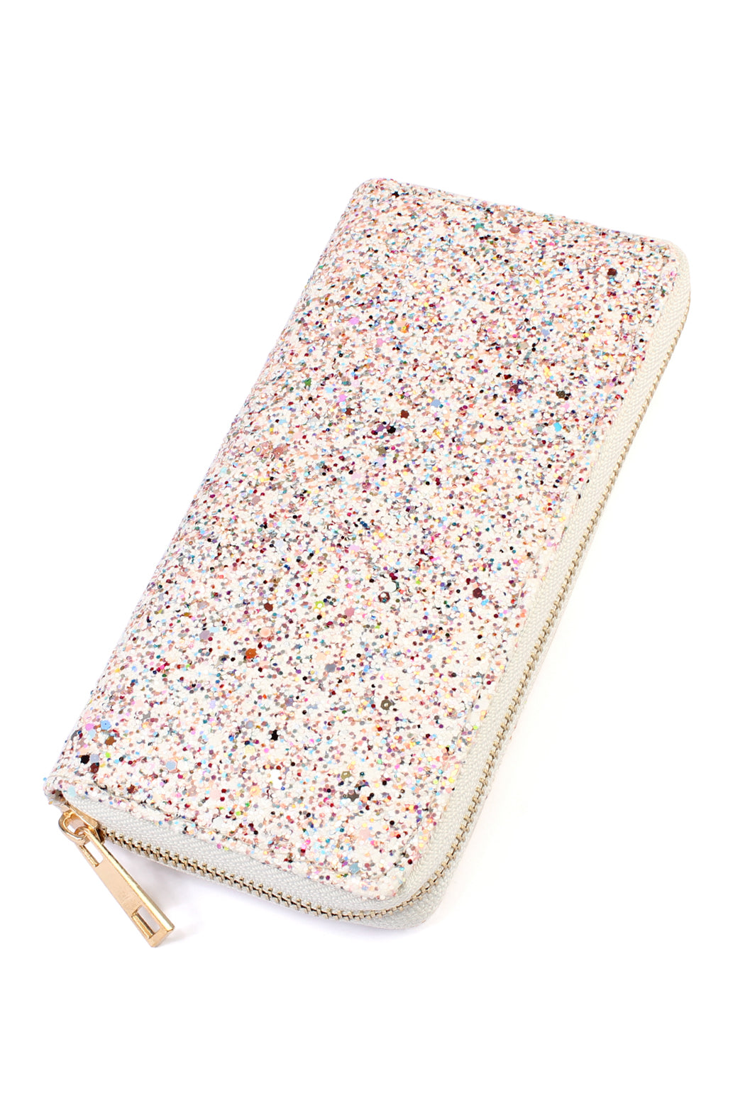Glitter Zipper Wallet