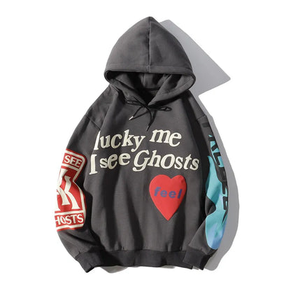 Pullover Baggy Kapuzenpullover