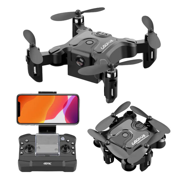 4K Mini Folding Drone with WIFI Remote Control