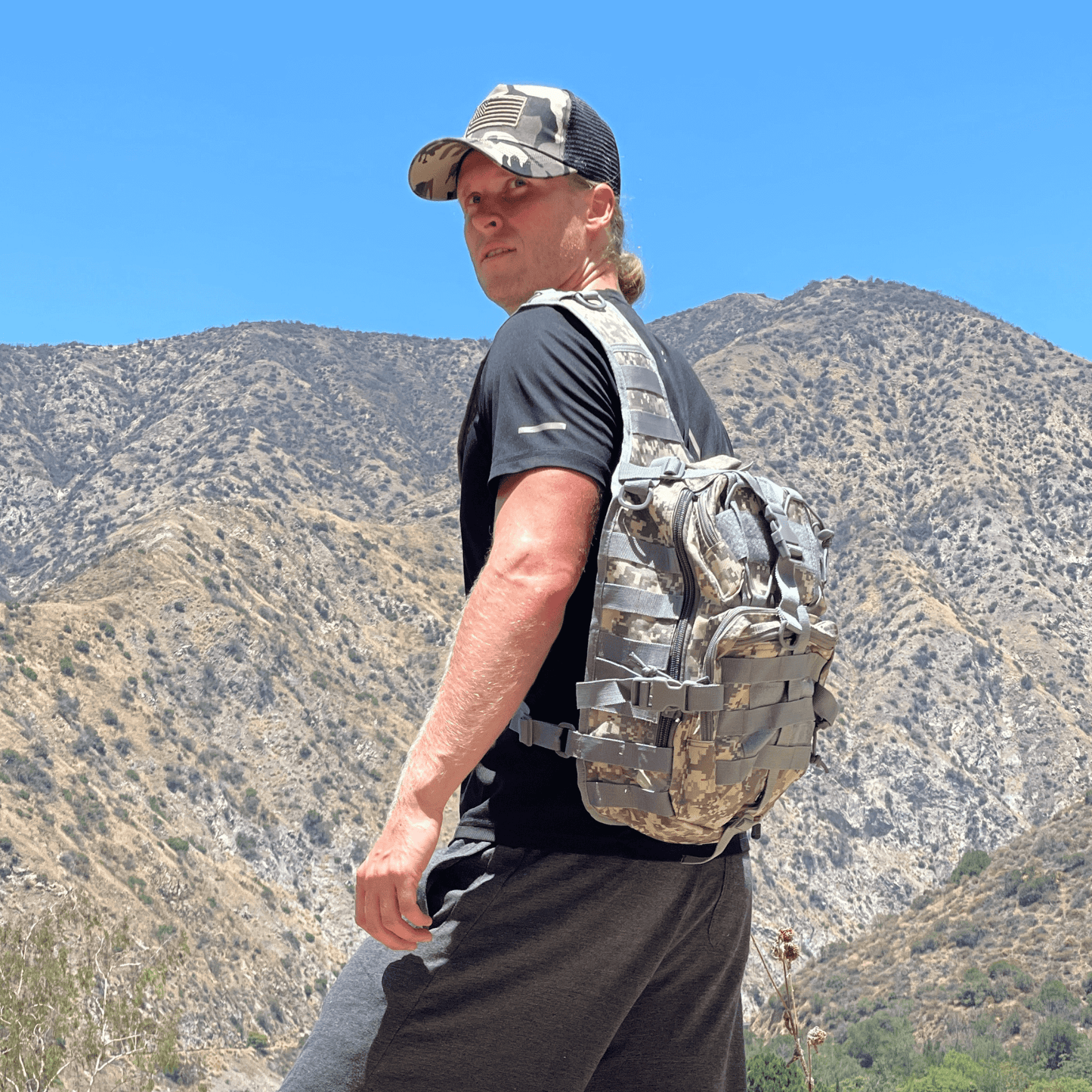 Tactical  Medium Sling Range Bag, Bagpack,