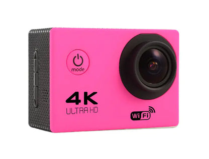 4K Waterproof Sports Camera with Remote WiFi Control