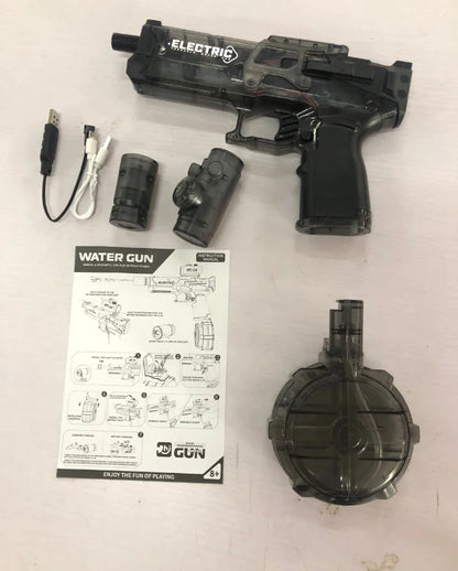 Fire Rat Electric Water Pistol Cool Light Full Automatic Water Spray Gun