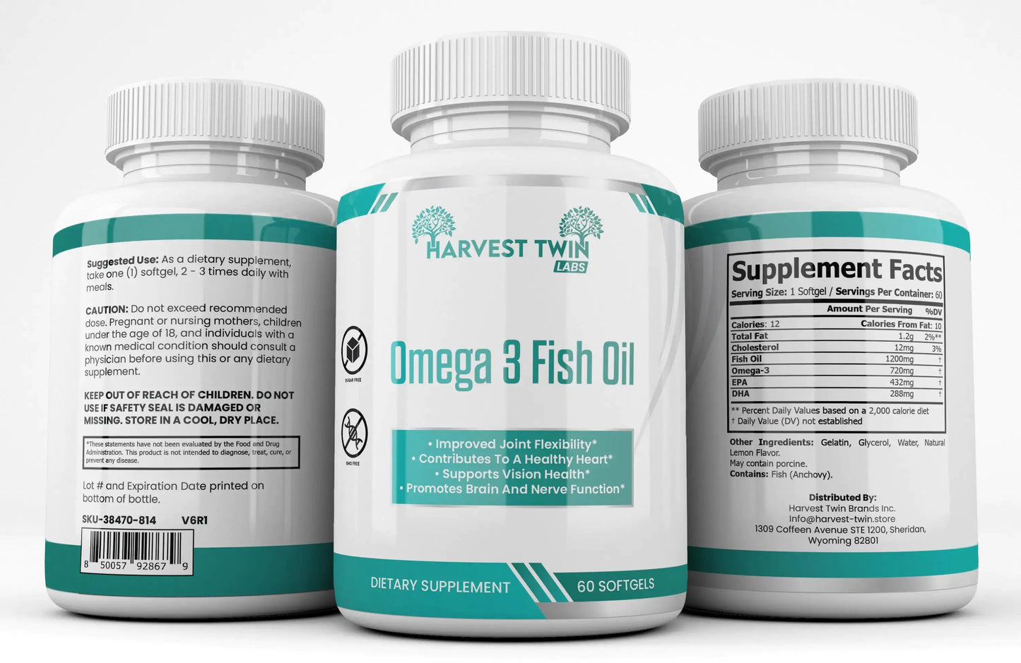 Omega 3 Fish Oil 1200mg