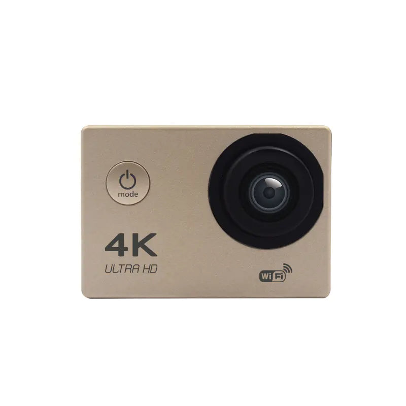 4K Action Camera with Remote Control and Waterproof Design