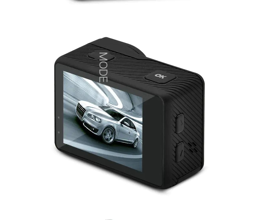 4K Dual-Screen Action Camera with WiFi Functionality