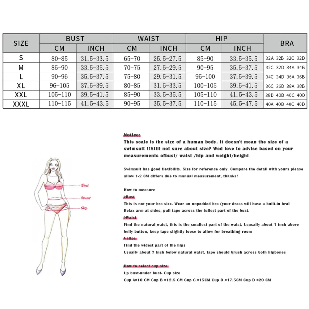 Ankunfts-Bikini-Set mit hoher Taille